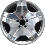 ALY65505 Mercedes-Benz CL550, CL600, S600 Wheel/Rim Polished #2214013502